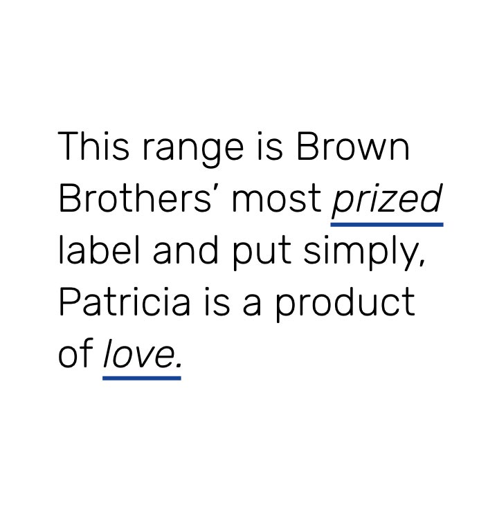 brown brothers patricia range 