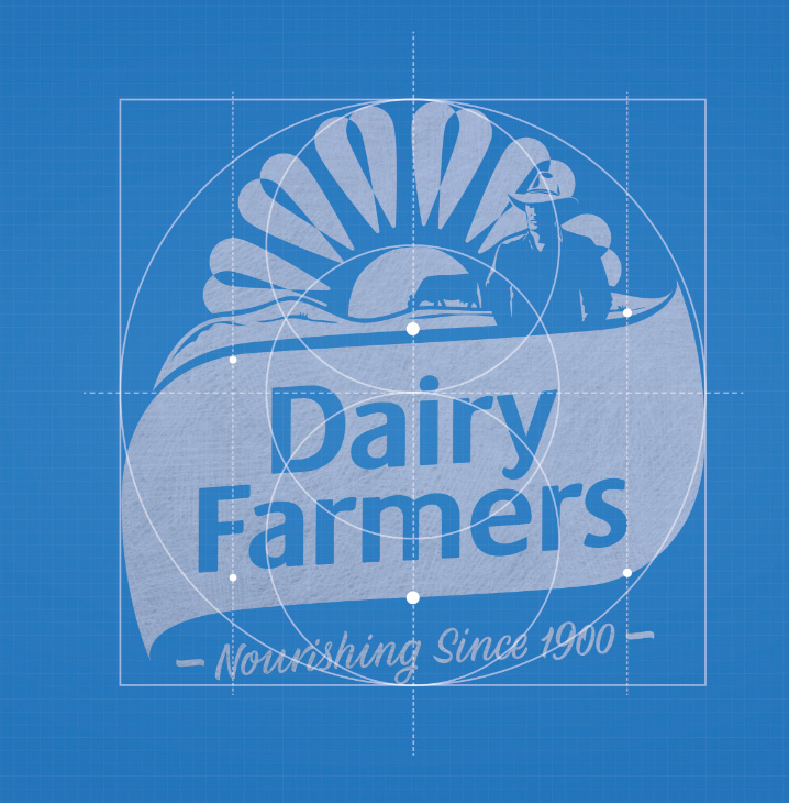 dairy farmers logo design