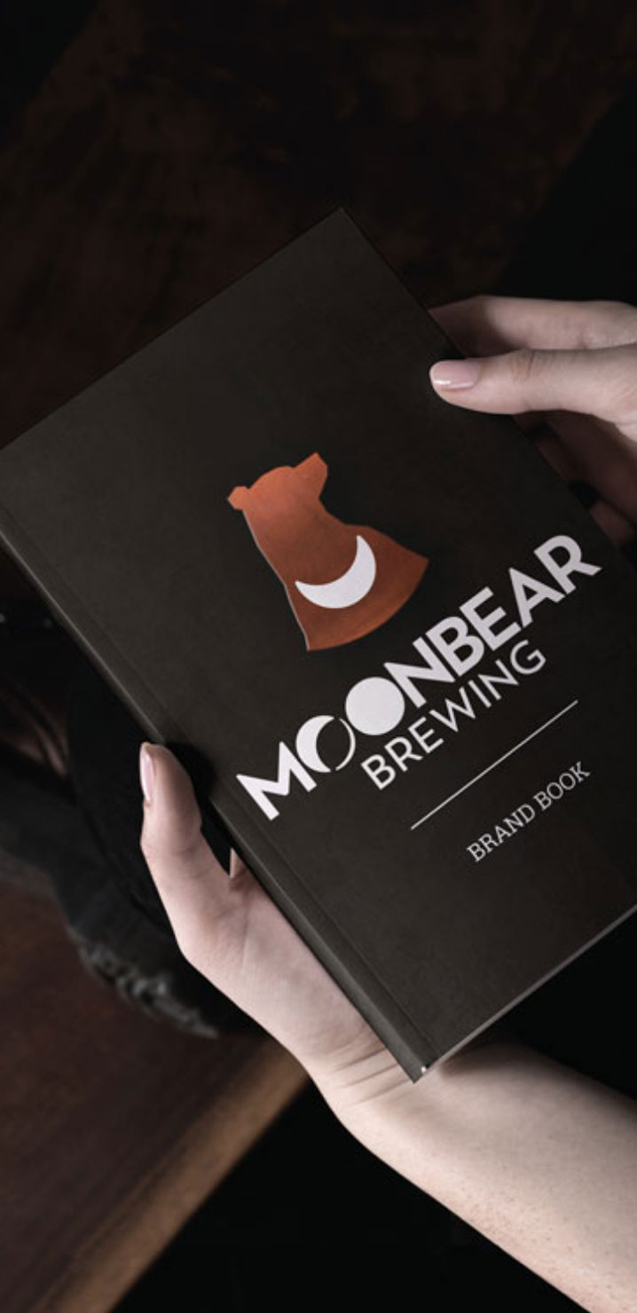 moonbear brewing brand book