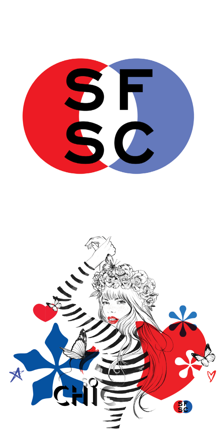 So Frenchy So Chic logo design