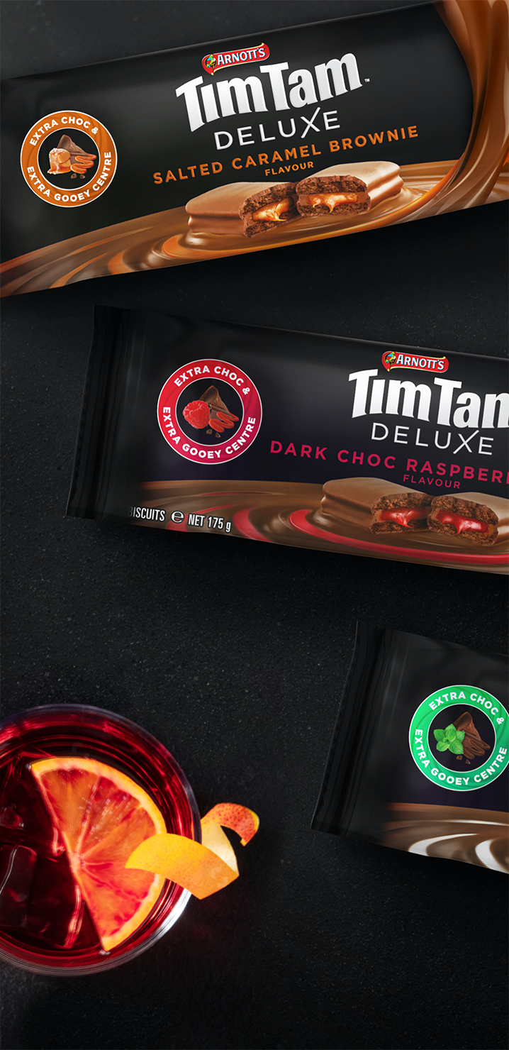 Tim Tam Deluxe packaging