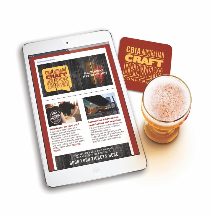 craft brewery conference on ipad 