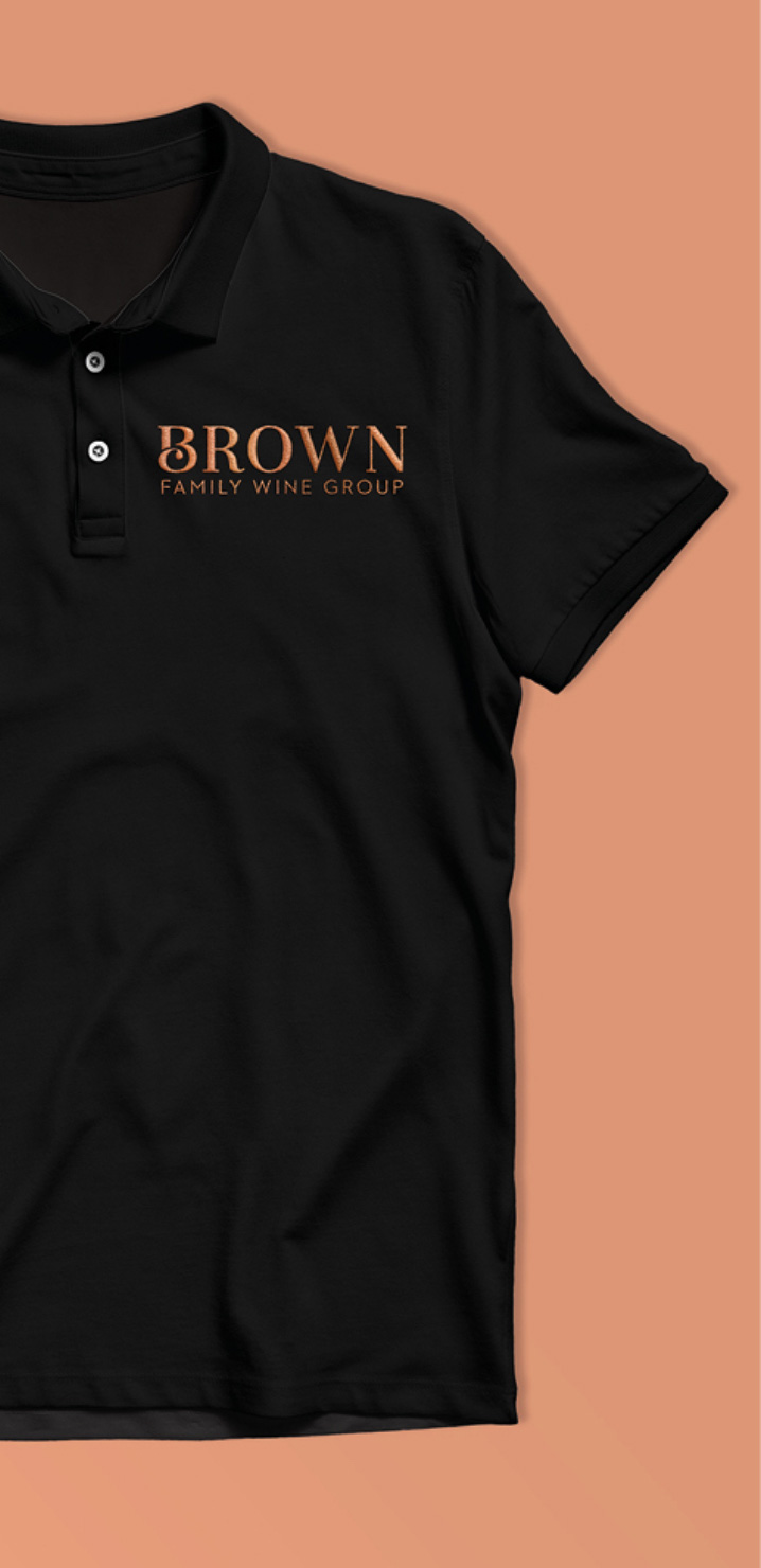 brown brothers logo on t shirt