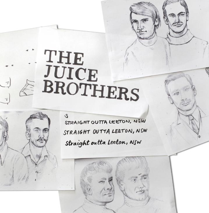 the juice brothers illustrations