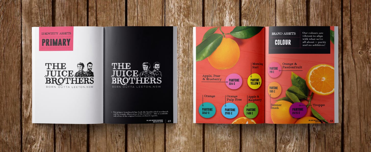 the juice brothers brandbook