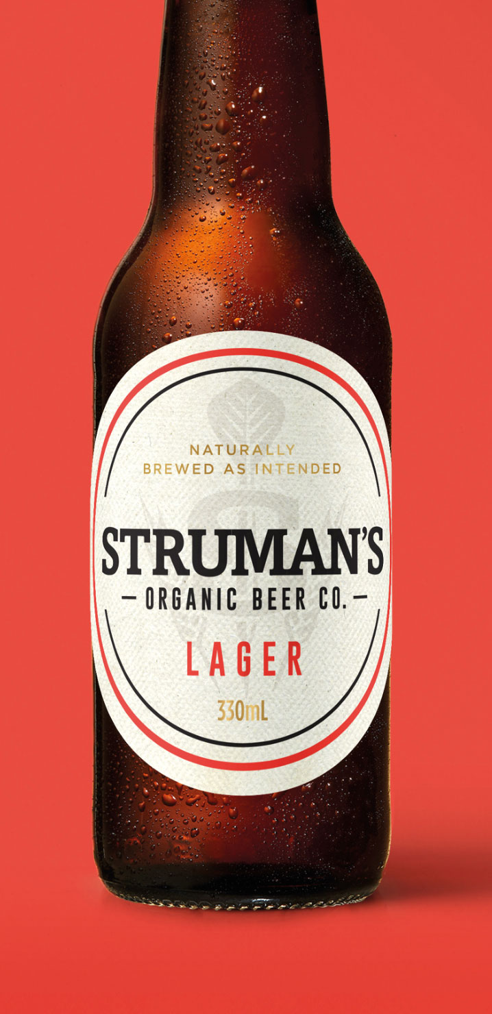 strumans beer bottle design