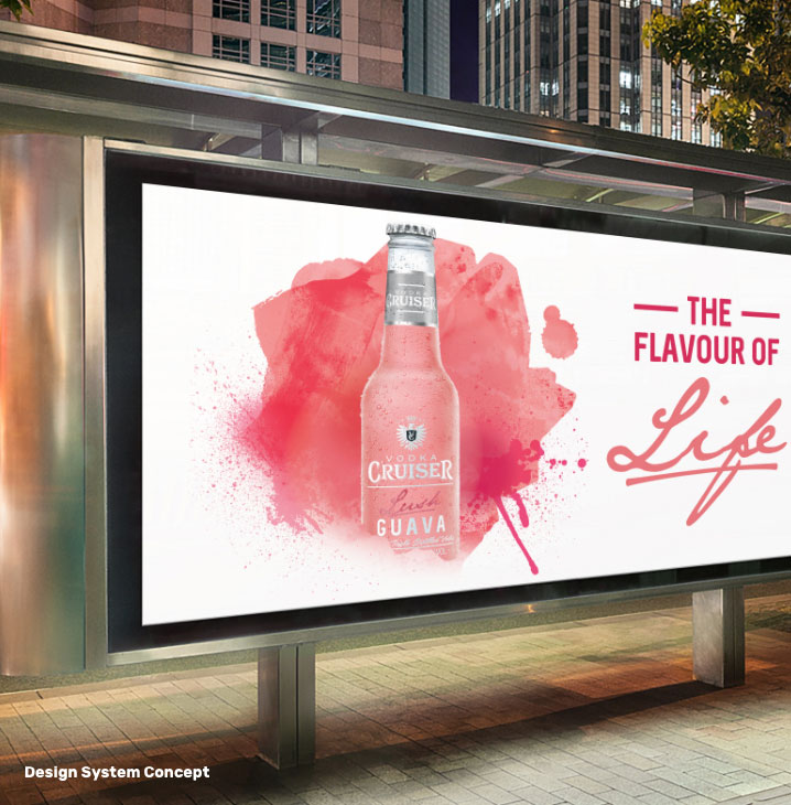 vodka cruiser billboard
