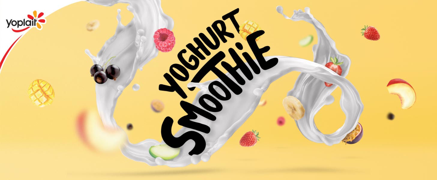 yoplait smoothie branding